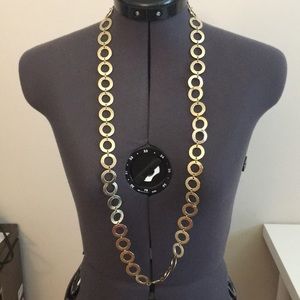 Gold Circle Necklace